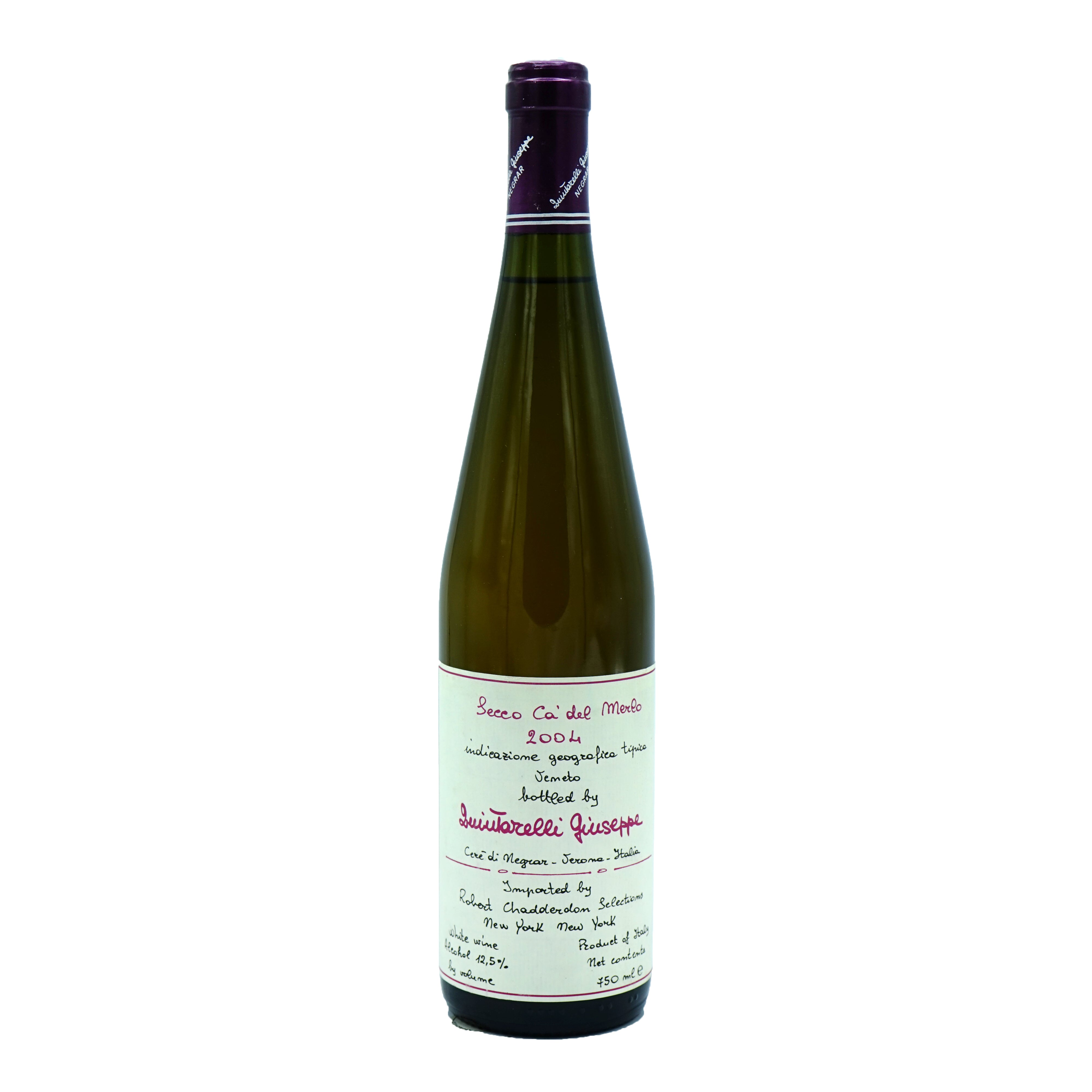 Giuseppe Quintarelli, 'Secco Ca' del Merlo' Veneto 2004 from Quintarelli - Parcelle Wine