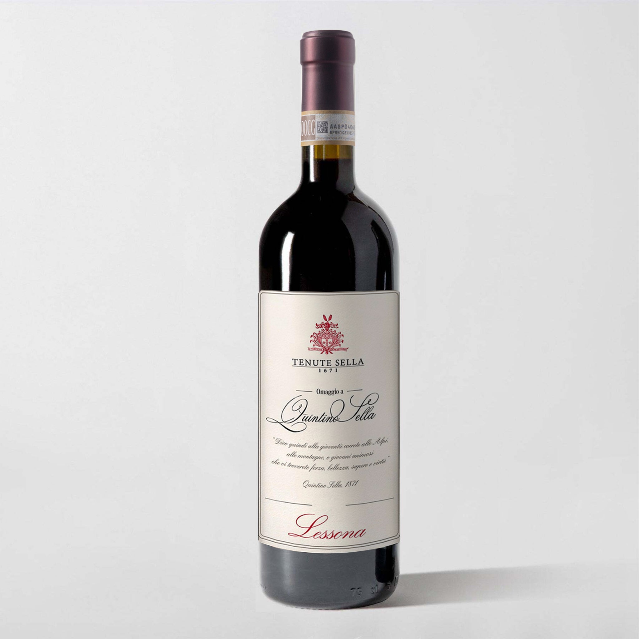 Sella, Lessona 'Omaggio a Quintino' 2003 - Parcelle Wine