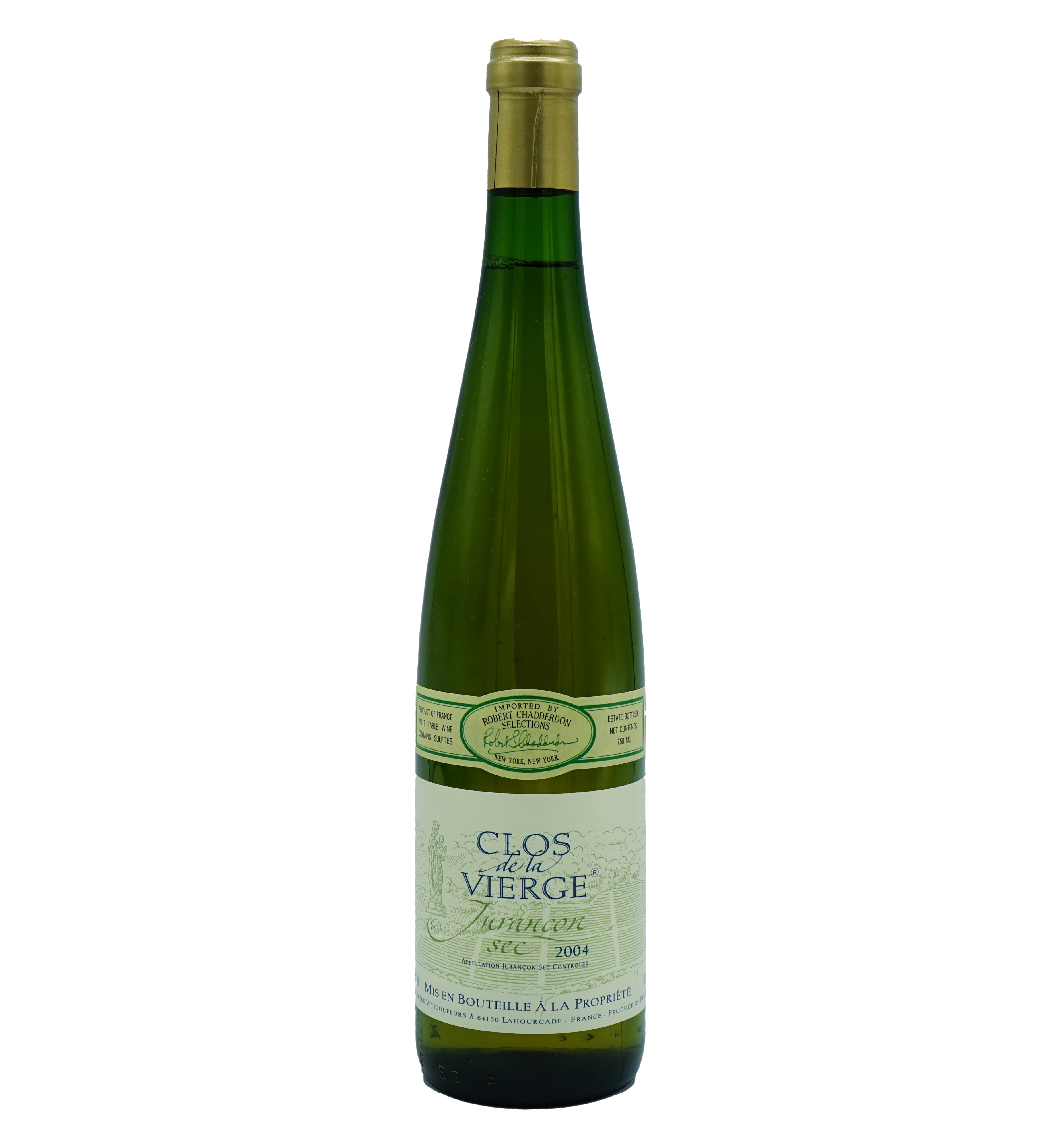 Domaine Barrere, 'Clos de la Vierge' Jurançon Sec 2004 from Domaine Barrere - Parcelle Wine