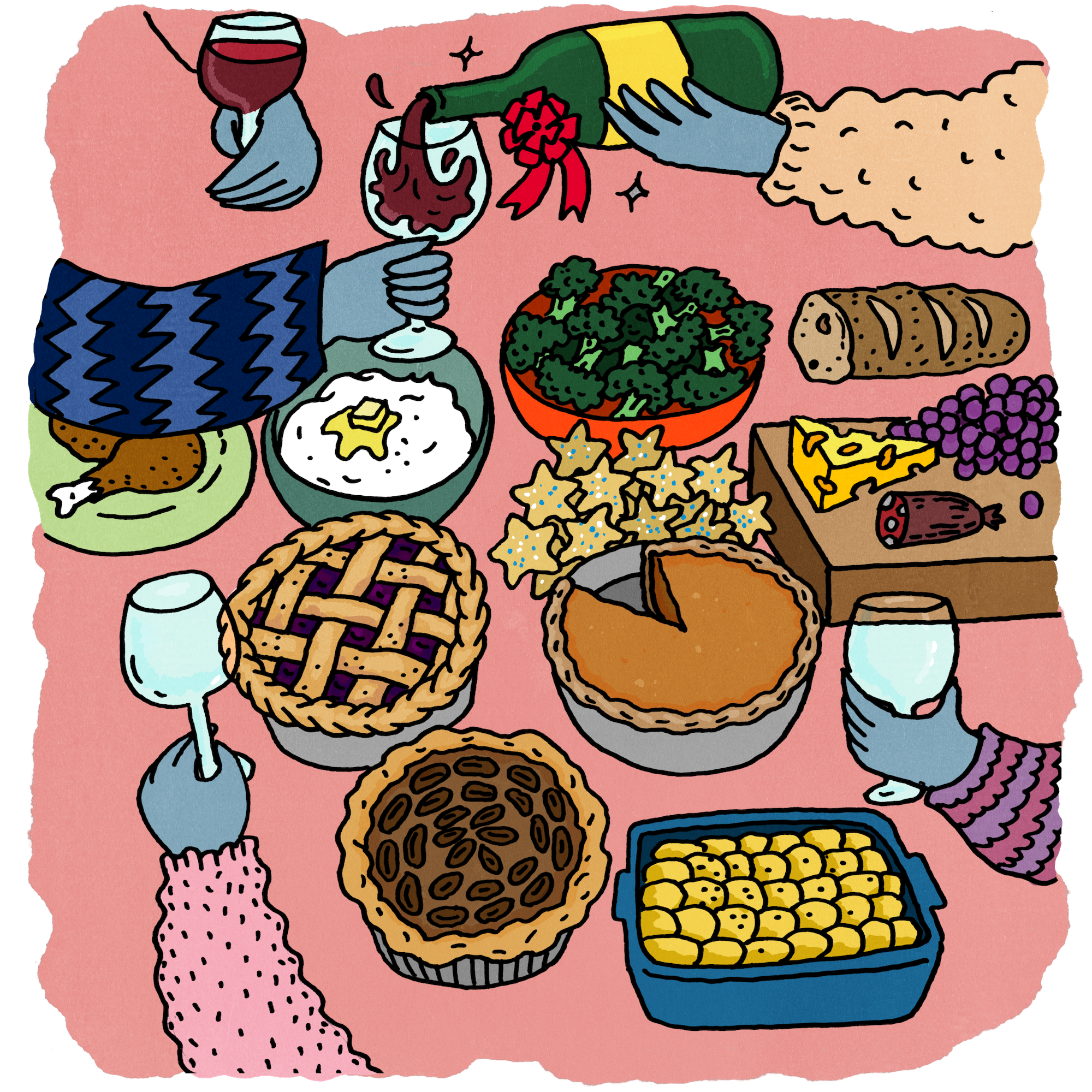 There are lots of feelings around the holidays. Wine pairs well with all of them.